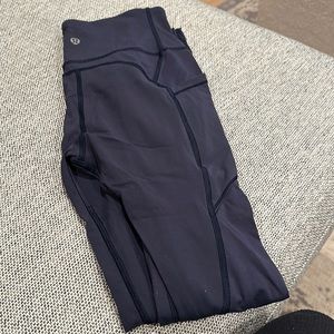 Lululemon navy luon leggings